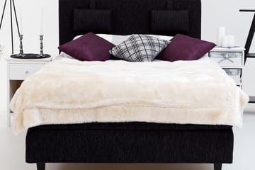 Charleston 120 Kontinentalseng Svart - Møbler - Senger - Enkeltsenger