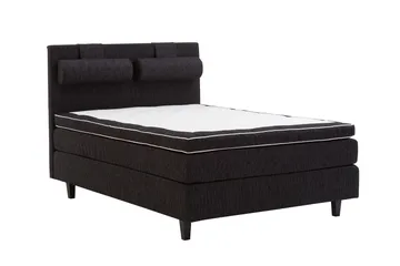 15 cm Eik,Sengeben Eik 15 cm - Svart