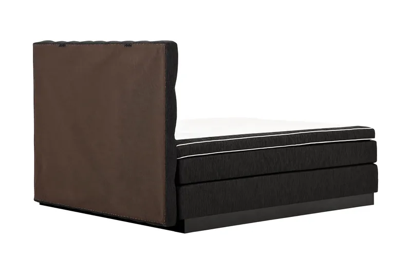 Charleston 180 Kontinentalseng Svart - Møbler - Senger - Kontinentalsenger