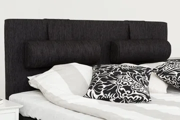 Charleston 180 Kontinentalseng Svart - Møbler - Senger - Kontinentalsenger