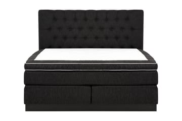 15 cm Eik,Sengeben Eik 15 cm - Svart