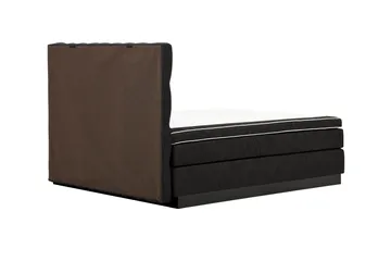 Charleston 180 Kontinentalseng Svart - Møbler - Senger - Kontinentalsenger