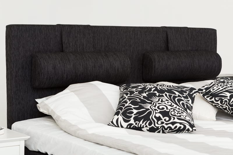 Charleston Kontinentalseng 180x200 - Svart - Møbler - Senger - Kontinentalsenger