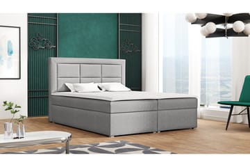 Clasic Box Kontinentalseng 180x215 cm - Grå - Møbler - Senger - Kontinentalsenger