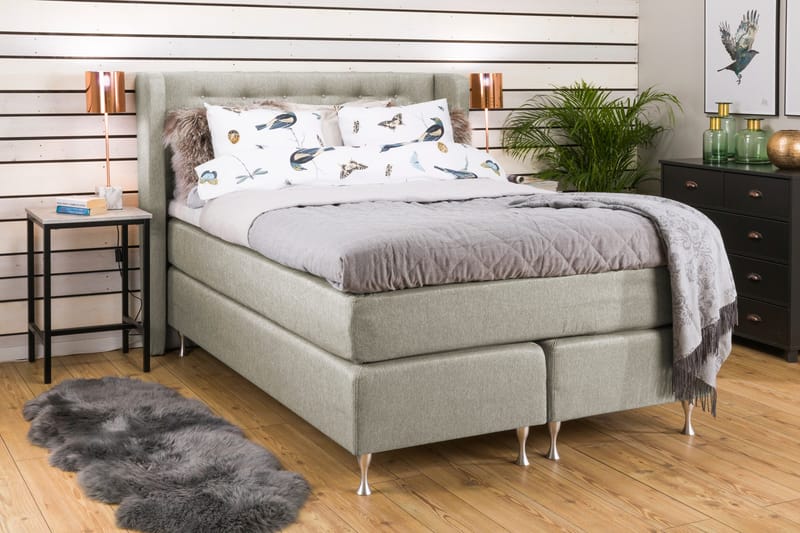 Cloud Komplett Sengepakke 140x200 - Beige - Møbler - Senger - Kontinentalsenger