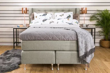 Cloud Komplett Sengepakke 140x200 - Beige - Møbler - Senger - Kontinentalsenger