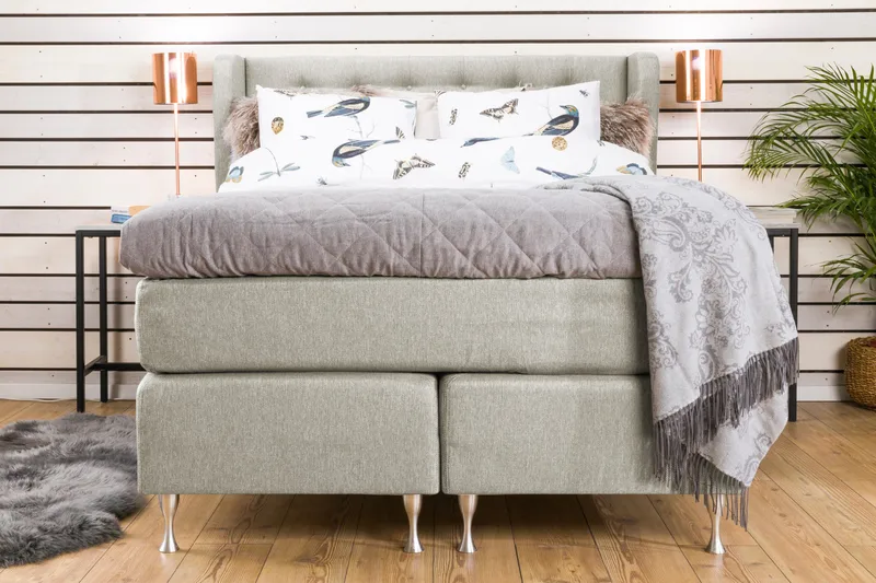 Cloud Komplett Sengepakke 140x200 - Beige - Møbler - Senger - Kontinentalsenger