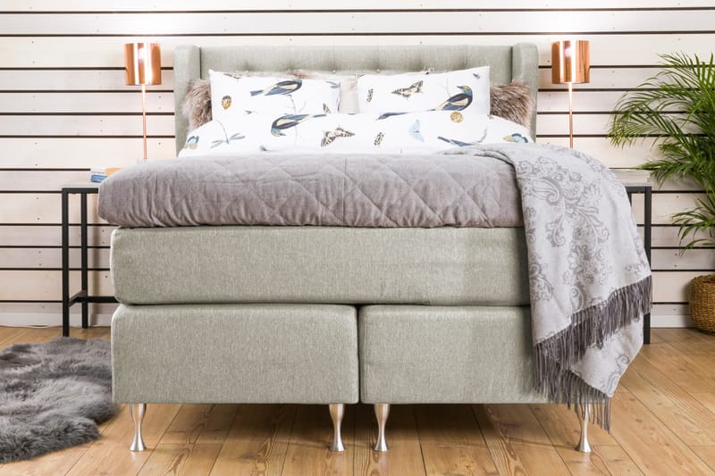 Cloud Komplett Sengepakke 140x200 - Beige - Møbler - Senger - Kontinentalsenger