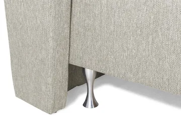 Cloud Komplett Sengepakke 140x200 - Sider Beige/Hvit - Møbler - Senger - Kontinentalsenger