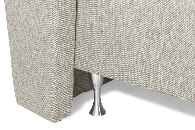 Cloud Komplett Sengepakke 140x200 - Sider Beige/Hvit - Møbler - Senger - Kontinentalsenger