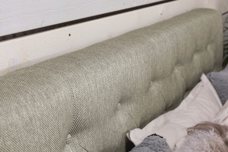 Cloud Komplett Sengepakke 140x200 - Sider Beige/Hvit - Møbler - Senger - Kontinentalsenger