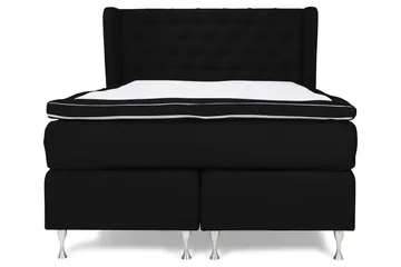 Cloud Komplett Sengepakke 140x200 - Sider Svart/Hvit - Møbler - Senger - Kontinentalsenger