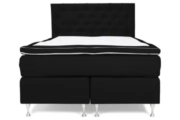 Cloud Komplett Sengepakke 140x200 - Svart/Hvit - Møbler - Senger - Kontinentalsenger