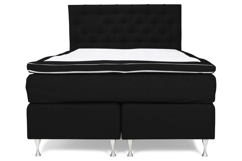 Cloud Komplett Sengepakke 140x200 - Svart/Hvit - Møbler - Senger - Kontinentalsenger