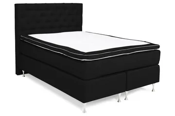 Cloud Komplett Sengepakke 140x200 - Svart/Hvit - Møbler - Senger - Kontinentalsenger