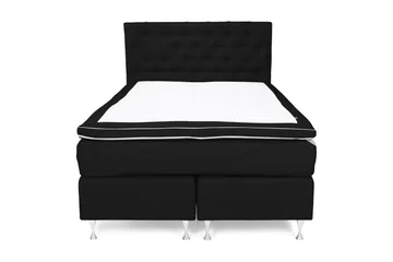 Cloud Komplett Sengepakke 140x200 - Svart/Hvit - Møbler - Senger - Kontinentalsenger