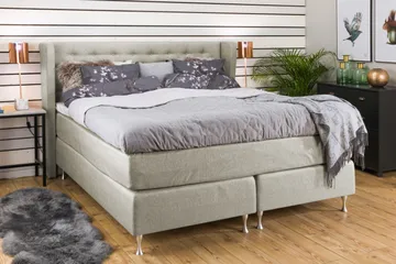 Cloud Komplett Sengepakke 160x200 - Beige - Møbler - Senger - Kontinentalsenger