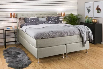 Cloud Komplett Sengepakke 160x200 - Beige - Møbler - Senger - Kontinentalsenger