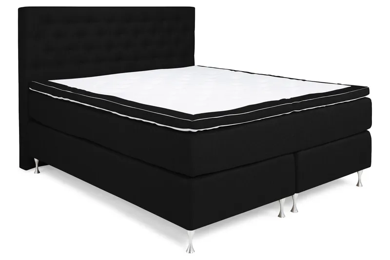 Cloud Komplett Sengepakke 160x200 - Svart - Møbler - Senger - Kontinentalsenger