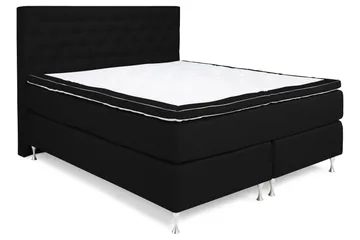 Cloud Komplett Sengepakke 160x200 - Svart - Møbler - Senger - Kontinentalsenger