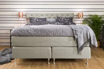 Cloud Kontinentalseng 160x200 - Beige - Møbler - Senger - Kontinentalsenger