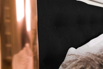 Cloud Kontinentalseng 160x200 - Svart - Møbler - Senger - Kontinentalsenger