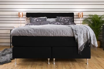 Cloud Kontinentalseng 180x200 - Svart - Møbler - Senger - Kontinentalsenger