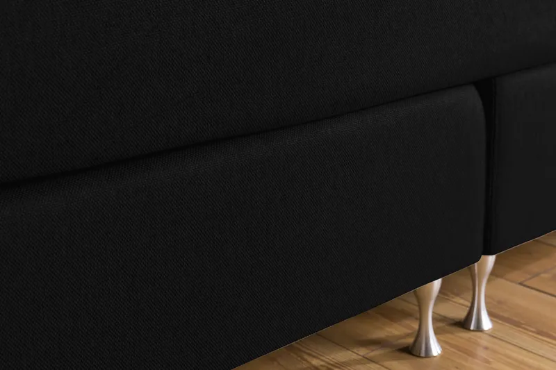 Cloud Kontinentalseng 180x200 - Svart - Møbler - Senger - Kontinentalsenger