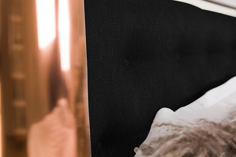 Cloud Kontinentalseng 180x200 - Svart - Møbler - Senger - Kontinentalsenger