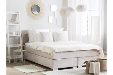 Consul Kontinentalseng 160 | 200 cm - Beige - Møbler - Senger - Kontinentalsenger