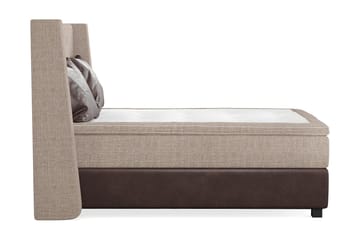 Cuba Kontinentalseng 140x200 - (+Flere valg) Beige/Brun - Møbler - Senger - Kontinentalsenger