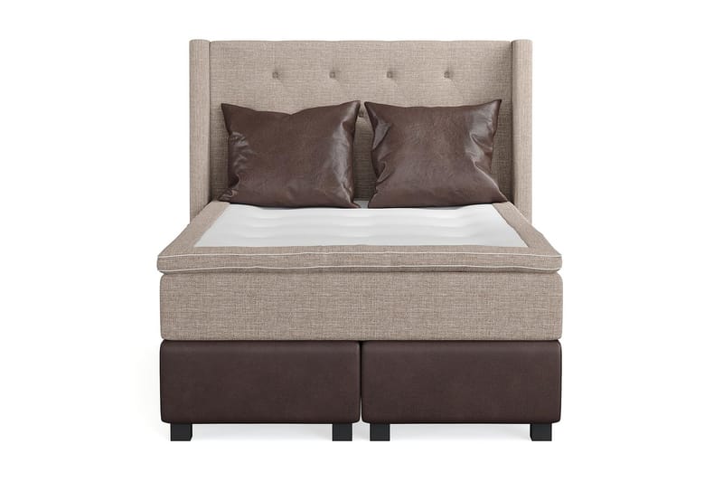 Cuba Kontinentalseng 140x200, (+Flere valg) Beige/Brun