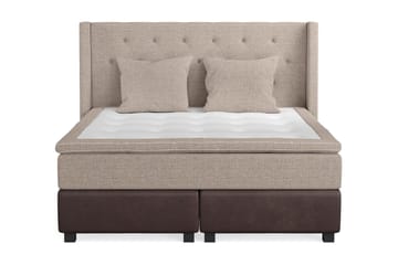 Cuba Kontinentalseng 180x200 - (+Flere valg) Beige/Brun - Møbler - Senger - Kontinentalsenger