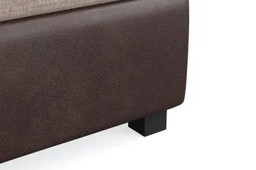 Cuba Kontinentalseng 180x200 - (+Flere valg) Beige/Brun - Møbler - Senger - Kontinentalsenger