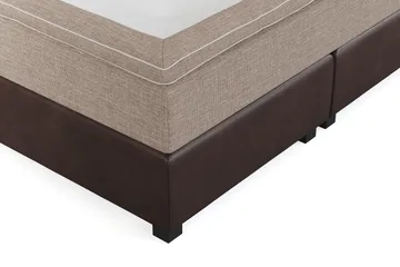 Cuba Sengepakke 160x200 med To Beige Puter - (+Flere valg) Beige/Brun - Møbler - Senger - Kontinentalsenger