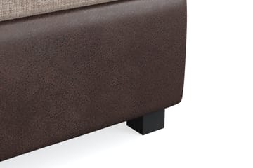 Cuba Sengepakke 160x200 med Tre Beige Puter - (+Flere valg) Beige/Brun - Møbler - Senger - Kontinentalsenger