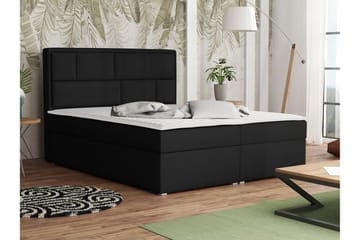 Deco Kontinentalseng 160x215 cm - Svart - Møbler - Senger - Kontinentalsenger