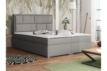 Deco Kontinentalseng 180x215 cm - Grå - Møbler - Senger - Kontinentalsenger
