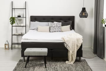 Diplomat Komplett Sengepakke 180x200 - Mørkegrå - Møbler - Senger - Kontinentalsenger