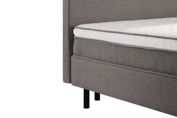 Divine Komplett Sengpakke 120x200 cm med Sengegavl - Grå - Møbler - Senger - Kontinentalsenger