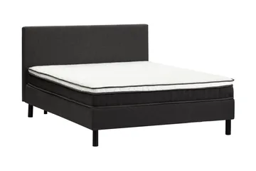 Divine Komplett Sengpakke Kontinentalseng 180x200 cm med madrass - Mørkgrå - Møbler - Senger - Kontinentalsenger