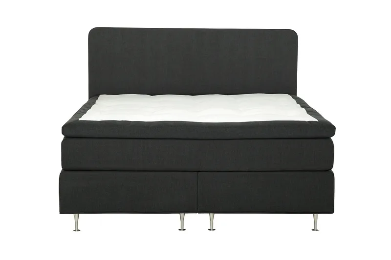 Dolly 160x200 Kontinentalseng, Mørkegrå