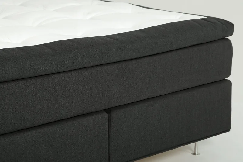 Dolly Kontinentalseng 200x200 - Mørkegrå - Møbler - Senger - Kontinentalsenger