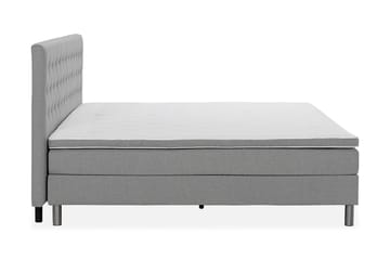 Ella Familieseng 280x200 cm - (+Flere valg) Lysegrå - Møbler - Senger - Kontinentalsenger