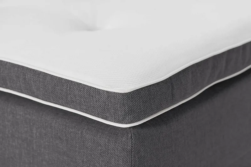 Ella Familieseng 280x210 cm - (+Flere valg) Mørkegrå - Møbler - Senger - Kontinentalsenger