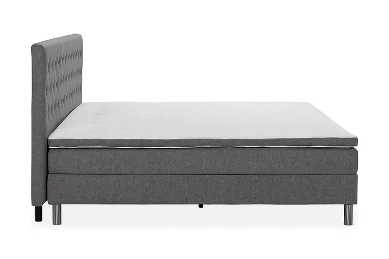 Ella Familieseng 280x210 cm - (+Flere valg) Mørkegrå - Møbler - Senger - Kontinentalsenger