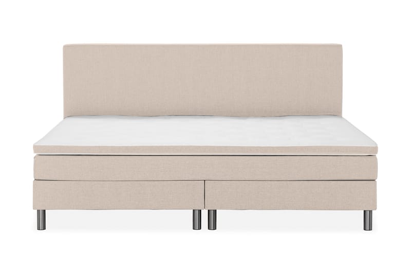 Ella Familieseng Sengepakke 240x210 cm - (+Flere valg) Beige - Møbler - Senger - Kontinentalsenger