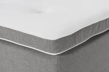 Ella Familieseng Sengepakke 240x210 cm - (+Flere valg) Lysegrå - Møbler - Senger - Kontinentalsenger