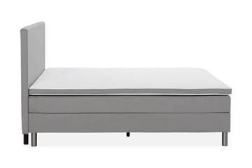 Ella Familieseng Sengepakke 240x210 cm - (+Flere valg) Lysegrå - Møbler - Senger - Kontinentalsenger