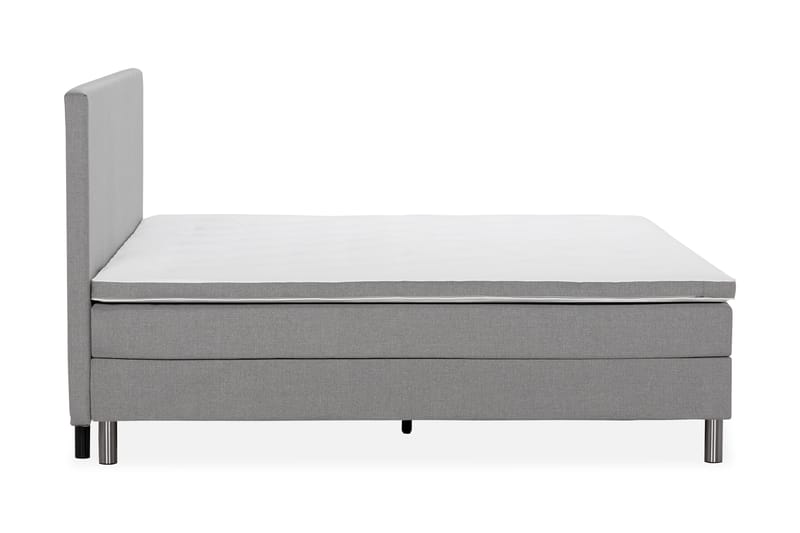 Ella Familieseng Sengepakke 240x210 cm - (+Flere valg) Lysegrå - Møbler - Senger - Kontinentalsenger